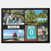 Visionen von Key West Florida Magnet (Vorderseite)