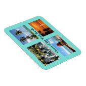 Visionen von Key West, Florida Magnet (Rechte Seite)