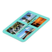 Visionen von Key West, Florida Magnet (Linke Seite)