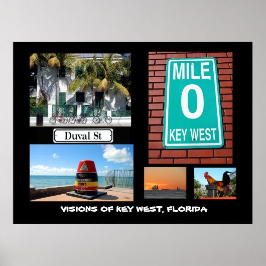 Visionen von Key West, Florida Poster (Vorne)