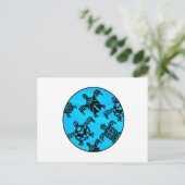 Visionen von Schildkröten Postkarte (Stehend Vorderseite)