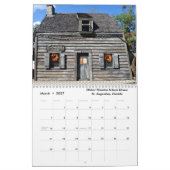 Visionen von St. Augustine, Florida 2025 Kalender (Mär 2027)