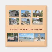 Visionen von St. Augustine, Florida Magnet (Vorne)