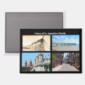 Visionen von St. Augustine, Florida Magnet (Vorderseite/Rückseite)