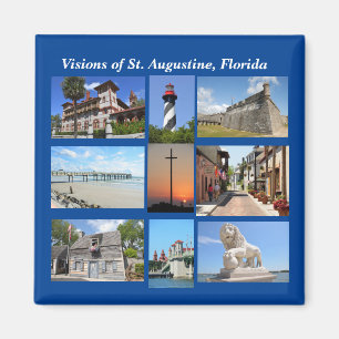 Visionen von St. Augustine, Florida Magnet