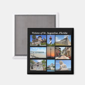 Visionen von St. Augustine, Florida Magnet (Vorderseite/Rückseite)
