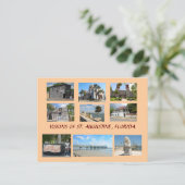 Visionen von St. Augustine, Florida Postkarte (Stehend Vorderseite)