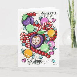 Visionen von Zuckerpflaumen Karte