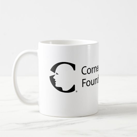 Visions-Forschungs-Anhänger-Kaffee-Tasse - CRFA Kaffeetasse (Links)