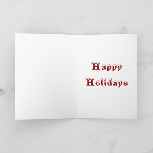 Visions of Sugarplums Feiertagskarte (Innenseite)