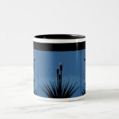 Visions-Triptychon Zweifarbige Tasse (Mittel)