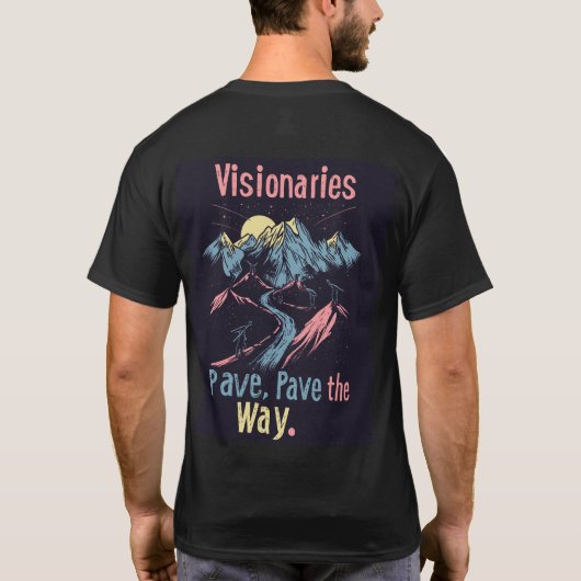 Visionskunst T-Shirt (Rückseite)
