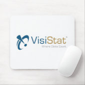 VisiStat Logo-Mausunterlage Mousepad (Mit Mouse)
