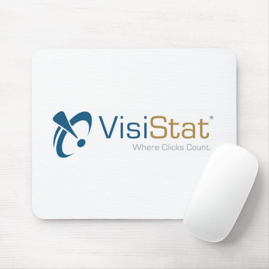 VisiStat Logo-Mausunterlage Mousepad (Mit Mouse)