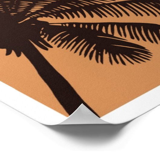 Visit Egypt travel poster (Ecke)