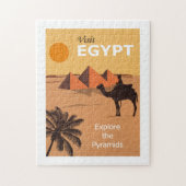 Visit Egypt travel poster Puzzle (Vertikal)