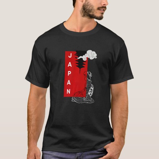 Visit Japan Cool Minimalistic Japanese Love Okinaw T-Shirt (Vorderseite)