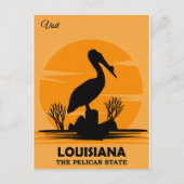 Visit Louisiana, The Pelican State, Postkarte (Vorderseite)