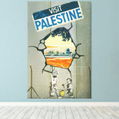 Visit Palestine Beach Boys Leinwanddruck (Insitu (Holzboden))