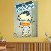 Visit Palestine Beach Boys Leinwanddruck (Insitu (Wohnzimmer))