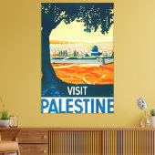 Visit Palestine Leinwanddruck (Insitu (Wohnzimmer))