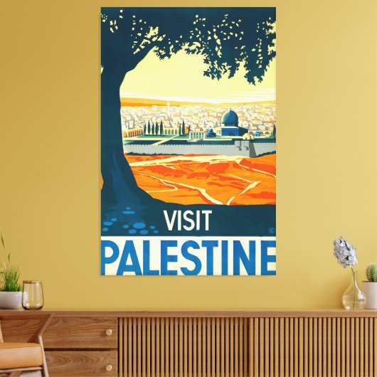 Visit Palestine Leinwanddruck (Insitu (Wohnzimmer))