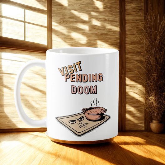 Visit Pending Doom | Family Tension Joke Kaffeetasse