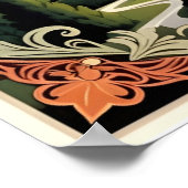 Visit Switzerland travel poster (Ecke)