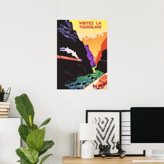Visit Yugoslavia Poster (Heimbüro)