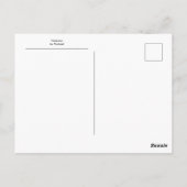 Visitation by Raphael Postkarte (Rückseite)