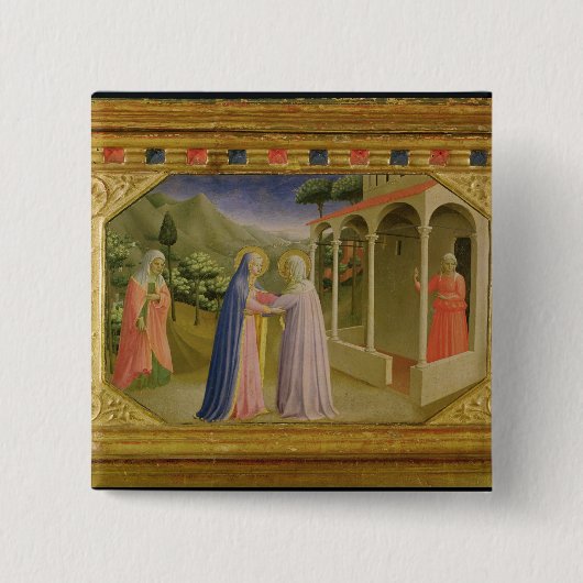 Visitation, von Predella Ankündigung Button (Vorderseite)