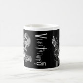 Visitations Comic Book Singing Skull Kaffeetasse (Mittel)
