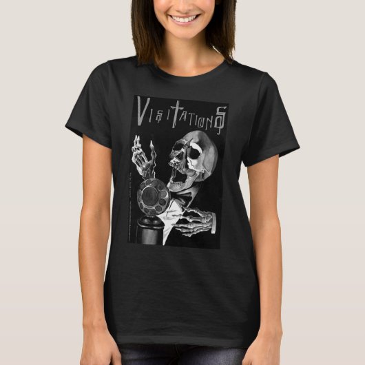 Visitations Comic Book Women's Singskull T-Shirt (Vorderseite)
