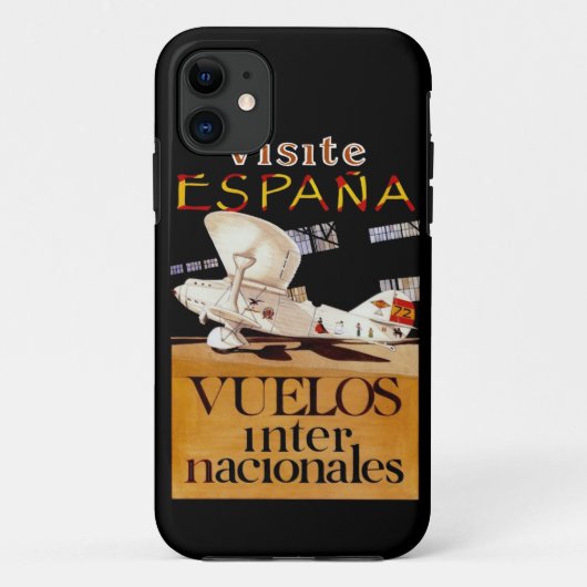 Visite Espana ~ Vuelos Internacionales Case-Mate iPhone Hülle (Rückseite)