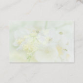 Visitekaartje traf Makro-Bloeme-Design Visitenkarte (Rückseite)