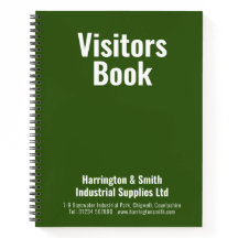 Visitenbuch für Unternehmen