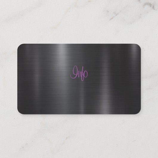 Visitenkarte (Rückseite)