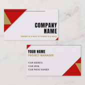 Visitenkarte (Vorne/Hinten)