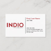 Visitenkarte (Vorderseite)