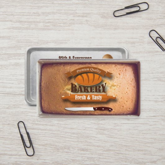 Visitenkarte (Vorderseite/Rückseite Beispiel)