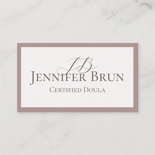 Visitenkarte (Vorderseite)