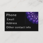 Visitenkarte (Rückseite)