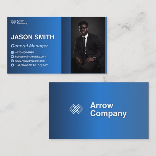 Visitenkarte (Vorne/Hinten)