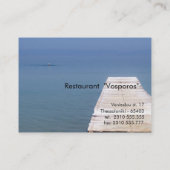 Visitenkarte (Rückseite)