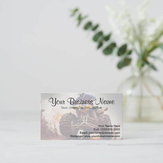 Visitenkarte (Stehend Vorderseite)