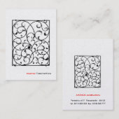 Visitenkarte (Vorne/Hinten)