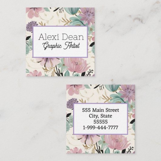 Visitenkarte (Vorne/Hinten)