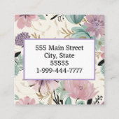 Visitenkarte (Rückseite)