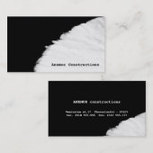 Visitenkarte (Vorne/Hinten)