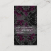 Visitenkarte (Rückseite)